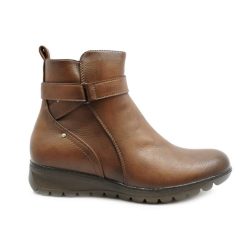 Fashion Shoes női bokacsizma - FS-YCC60 Camel