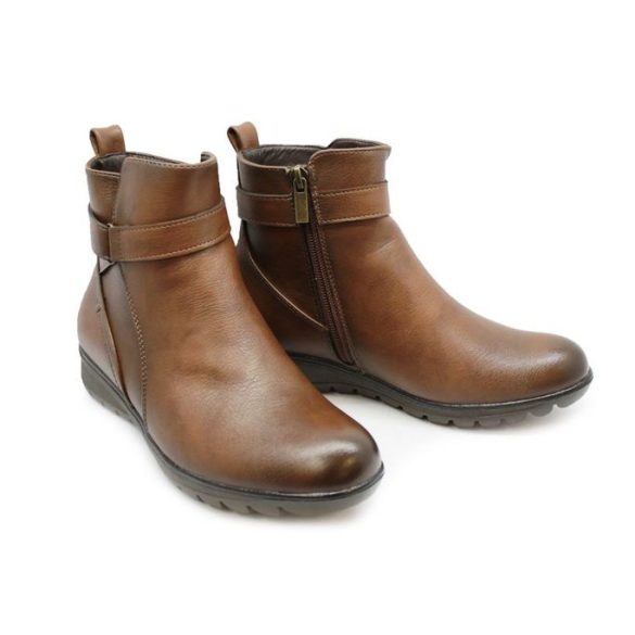 Fashion Shoes női bokacsizma - FS-YCC60 Camel