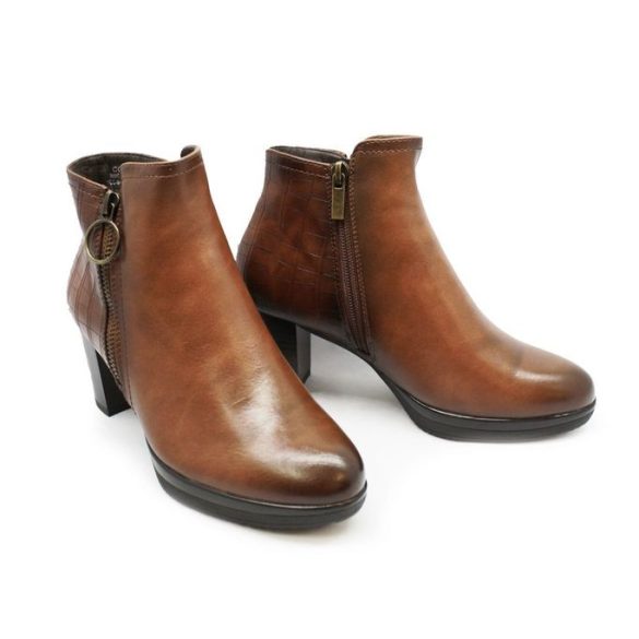 Fashion Shoes női bokacsizma - FS-YCC66 Camel