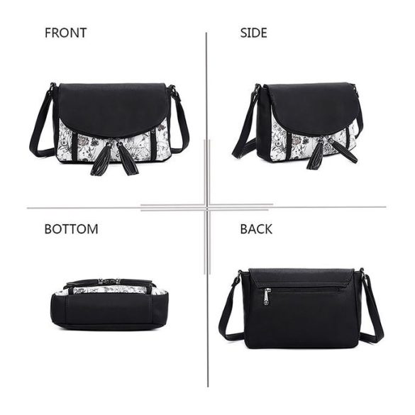 Paris bags női táska - HJ-6721-4-Fekete