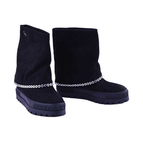 Graf n Berg női bokacsizma - K558-D739 Black