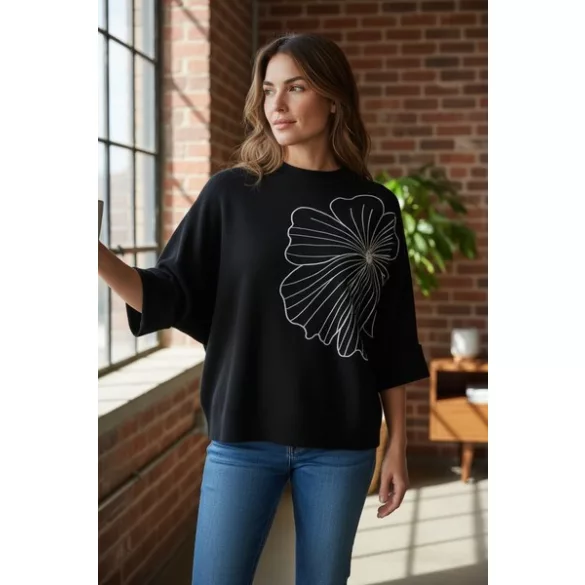 Key Fashion női pulóver - M25781P-fek