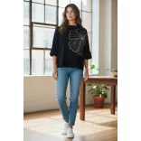 Key Fashion női pulóver - M25781P-fek