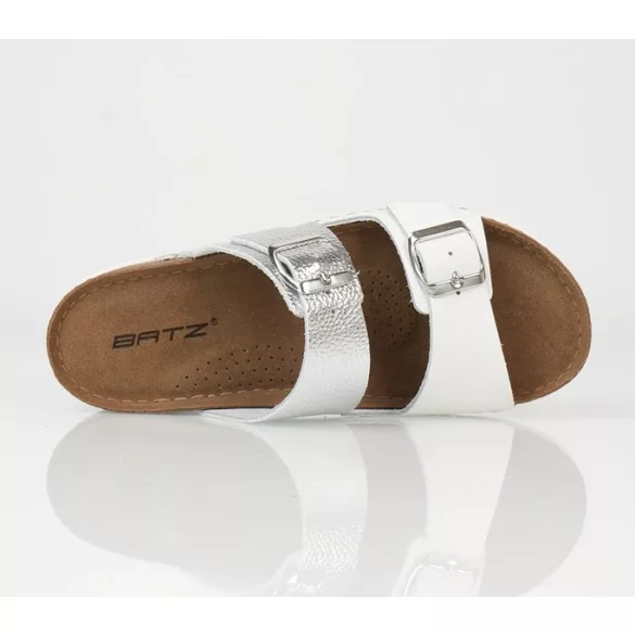 Batz női papucs - Mallorca White-Si