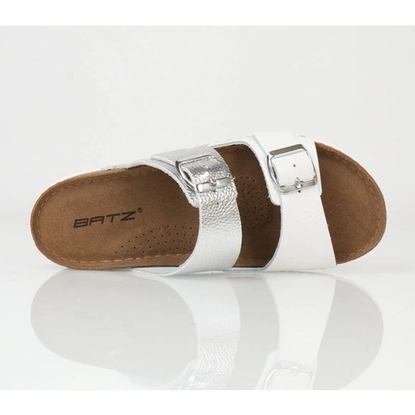 Batz női papucs - Mallorca White-Si