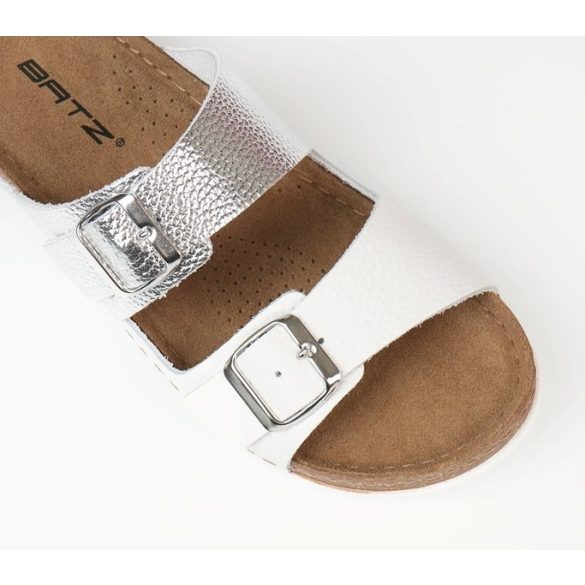 Batz női papucs - Mallorca White-Si