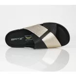 Batz női papucs - Marina Black Gold