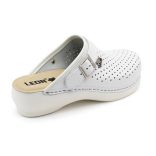 Leon Comfort női papucs - PU 101 Feher
