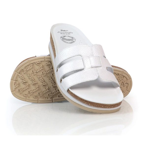 Batz női papucs - Perla Pearl-White