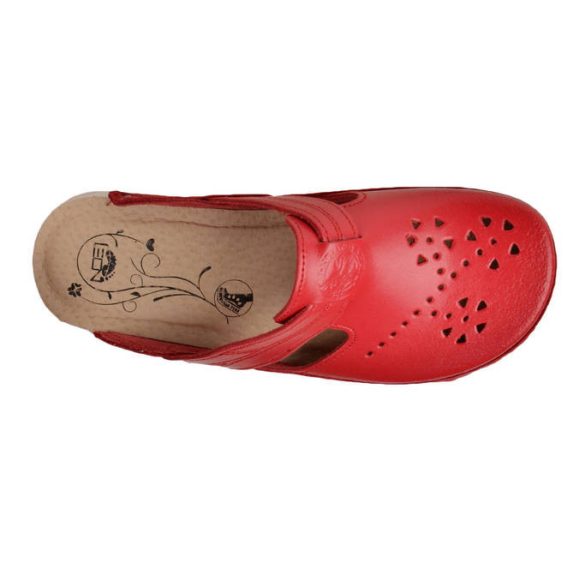 Leon Comfort női papucs - Pu156 Piros
