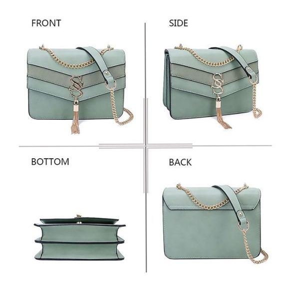 Paris bags női táska - R-1519-2-Zold