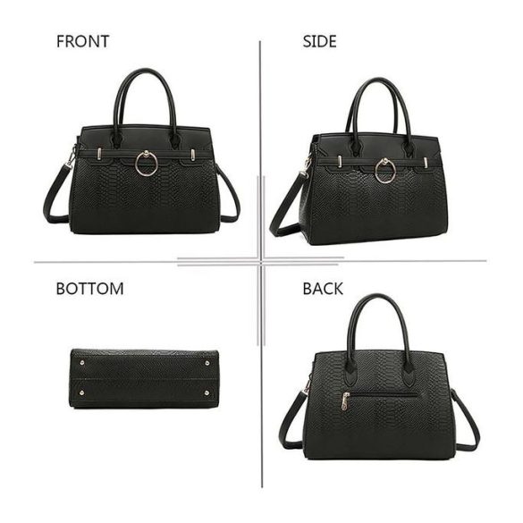 Paris bags női táska - R-1684_A-Fekete