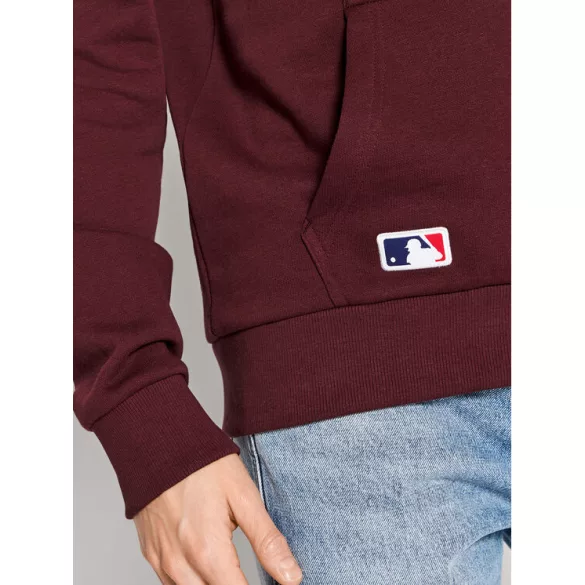 New Era PULOVER TEAM LOGO HOODY NEYYAN MRN Férfi pulóver - SM-11863699