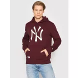 New Era PULOVER TEAM LOGO HOODY NEYYAN MRN Férfi pulóver - SM-11863699