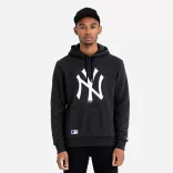 New Era PULOVER TEAM LOGO HOODY NEYYAN BLK Férfi pulóver - SM-11863701