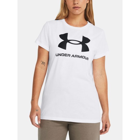 Under Armour Nõi póló Under Armour UA W SPORTSTYLE LOGO SS Női póló - SM-1356305-111