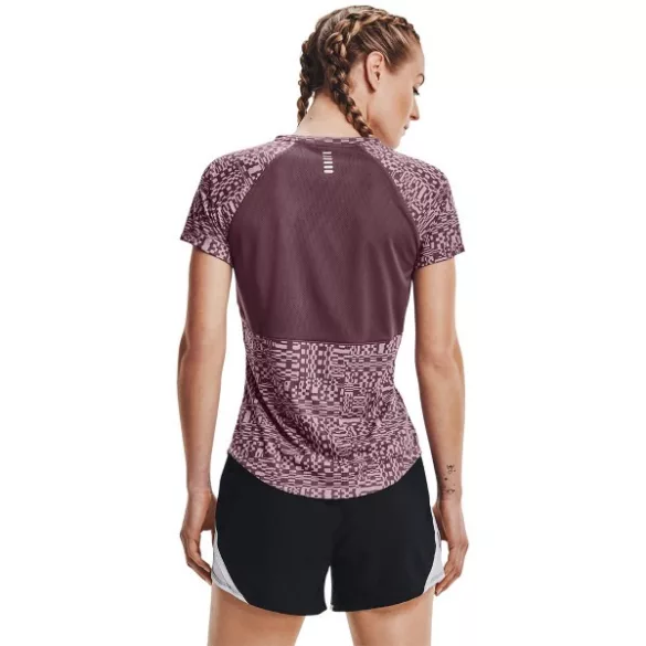 Under Armour UA Speed Stride Printed SS Női póló - SM-1365654-554
