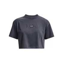   Under Armour UA W BRANDED LOGO CROP SS Női póló - SM-1376751-044