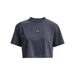   Under Armour UA W BRANDED LOGO CROP SS Női póló - SM-1376751-044