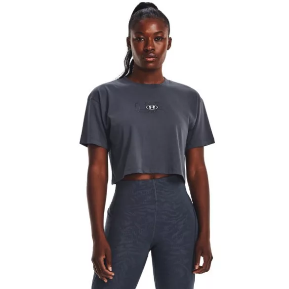 Under Armour UA W BRANDED LOGO CROP SS Női póló - SM-1376751-044