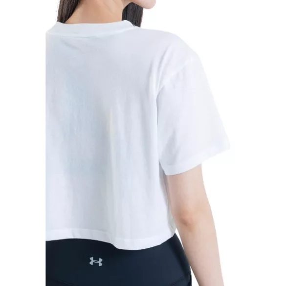 Under Armour UA W BRANDED LOGO CROP SS Női póló - SM-1376751-100