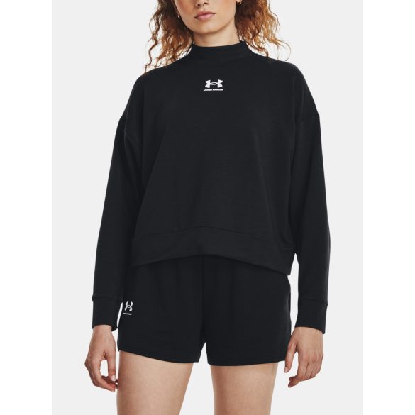 Under Armour Nõi pulóver Under Armour UA Rival Terry Mock Crew Női pulóver - SM-1379496-001
