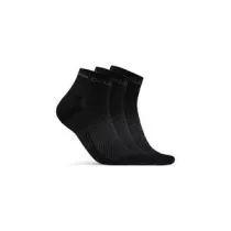   Craft CORE DRY SHAFLESS SOCK 3-PACK Unisex zokni - SM-1910639-999900