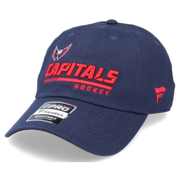 Fanatics Washington Capitals Authentic Pro Locker Room Unstructured Adjustable Cap Navy-OS Unisex sapka - SM-19JU45062GAHCD