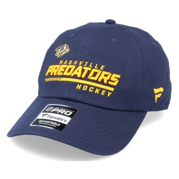 Fanatics Nashville Predators Authentic Pro Locker Room Unstructured Adjustable Cap Navy-OS Unisex sapka - SM-19JU45062GLHCD