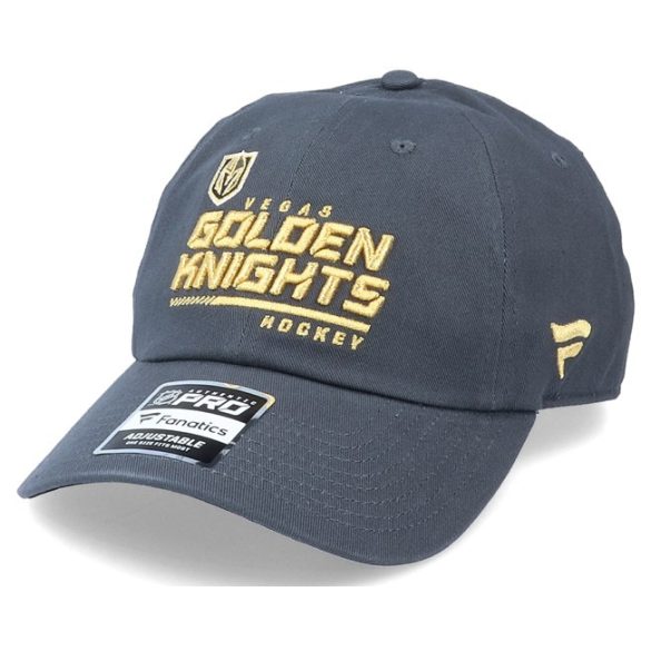 Fanatics Vegas Golden Knights Authentic Pro Locker Room Unstructured Adjustable Cap Carbon-OS Unisex sapka - SM-19JU48052GUHCD