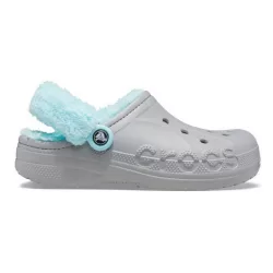   Crocs Baya Lined Fuzz Strap Clog Unisex papucs - SM-206633-0IG