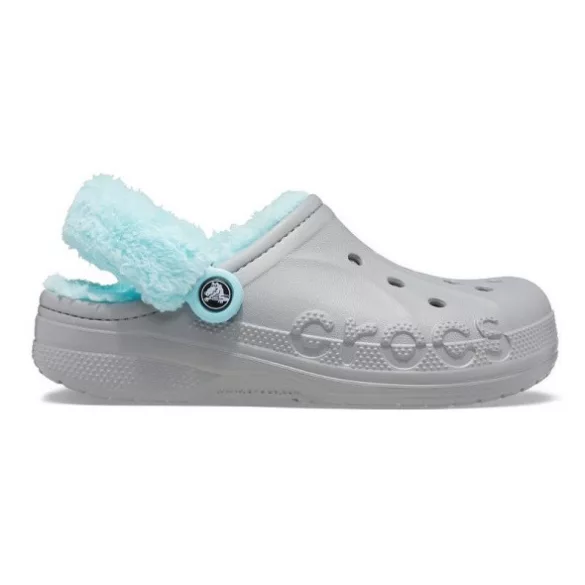Crocs Baya Lined Fuzz Strap Clog Unisex papucs - SM-206633-0IG