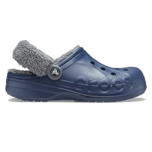 Crocs Baya Lined Fuzz Strap Clog Unisex papucs - SM-206633-4HE