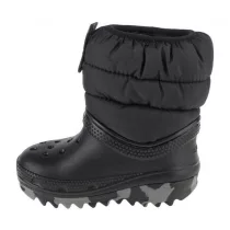   Crocs Classic Neo Puff Boot T Gyerek túra cipő - SM-207683-001