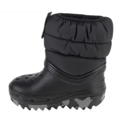   Crocs Classic Neo Puff Boot T Gyerek túra cipő - SM-207683-001