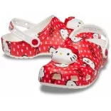 Crocs Hello Kitty Red Classic Clog Unisex papucs - SM-210575-90H