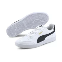   Puma Puma Shuffle Puma White-Puma Black-Puma Unisex utcai cipő - SM-309668-03