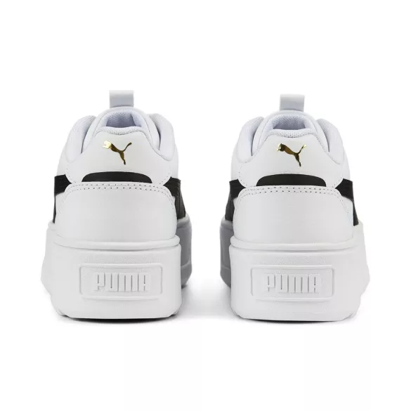 Puma Karmen Rebelle Jr Puma White-Puma Black Gyerek utcai cipő - SM-388420-02