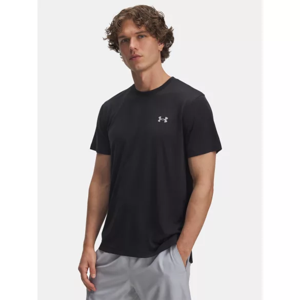 Under Armour Férfi póló Under Armour UA Launch Camo SS-BLK Férfi póló - SM-6006098-002