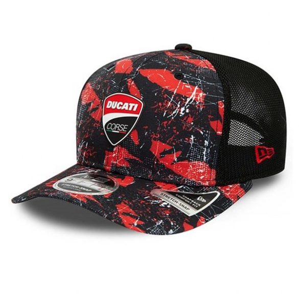 New Era KAPA DUCATI CORSE AOP 950SS DUCATI BLKSCA Unisex sapka - SM-60334548