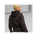Puma ESS+ MINIMAL GOLD Hoodie FL PUMA Black Női pulóver - SM-680019-01