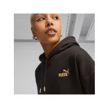 Puma ESS+ MINIMAL GOLD Hoodie FL PUMA Black Női pulóver - SM-680019-01