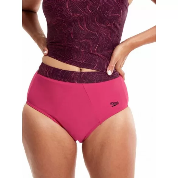 Speedo EVIE PT 1PC AF RED/PURPLE (UK) Női fürdőruha - SM-8-00306115106
