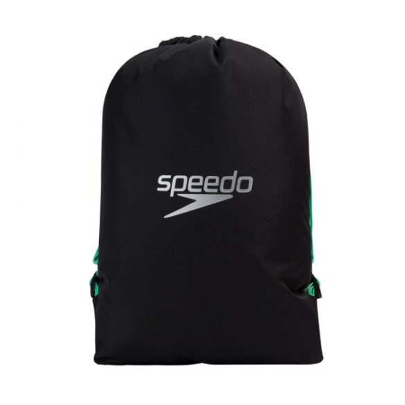 Speedo POOL BAG AU BLACK/GREEN (UK) Unisex táska - SM-8-09063D712