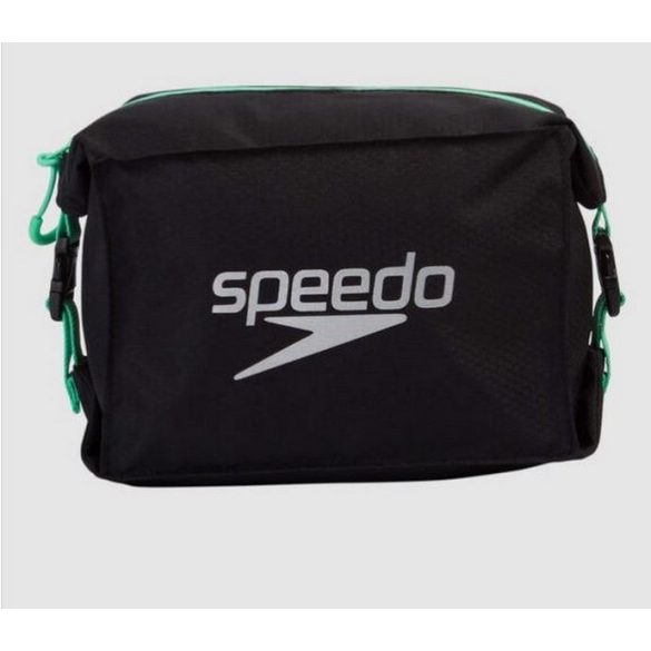 Speedo POOL SIDE BAG AU BLACK/GREEN (UK) Unisex táska - SM-8-09191D712