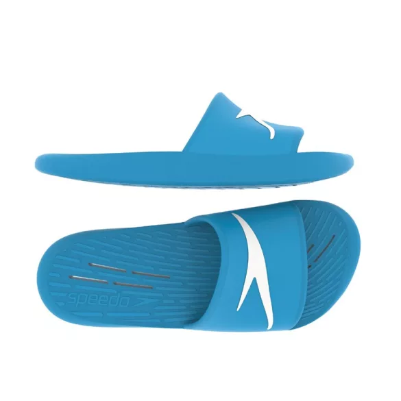 Speedo SPEEDO SLIDE JU BLUE/WHITE (UK) Gyerek papucs - SM-8-12231D611