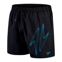   Speedo HYPERBOOM PLMT 16" WSHT AM BLACK/BLUE (UK) Férfi rövidnadrág - SM-8-1243215118