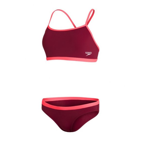 Speedo 2 Piece Tie-Back Top & Waistband Brief (UK) Női fürdőruha - SM-8-12844F870