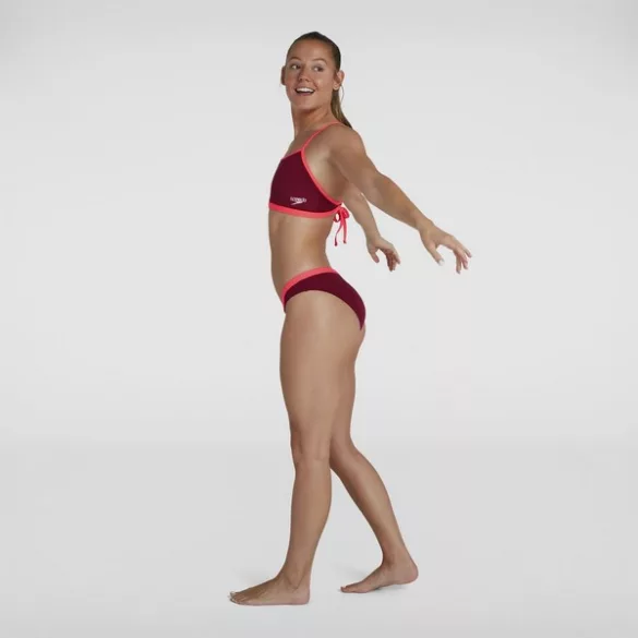 Speedo 2 Piece Tie-Back Top & Waistband Brief (UK) Női fürdőruha - SM-8-12844F870