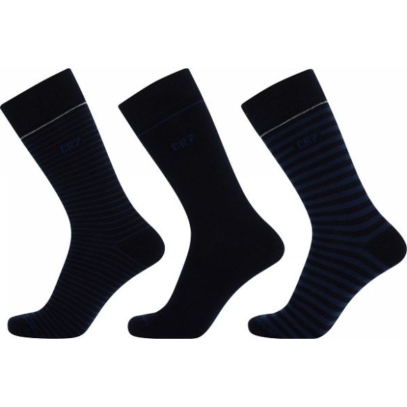 CR7 CR7 Mens socks 3-pack in box Unisex zokni - SM-8283-80-111